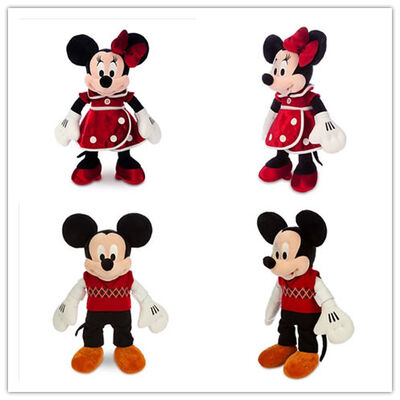 Kerstmis Minnie Mouse en de Pluchespeelgoed 40cm van Mickey muisdisney