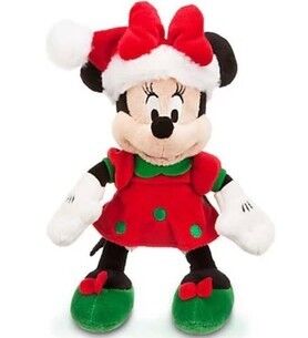 Rode Disney-Kerstmis Mickey Mouse van het Pluchespeelgoed vulde Aangepaste 45cm