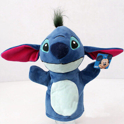 Van de Pluchehandpoppen van Winnie Pooh Tigger Stitch Eyore het Gele Roze Blauw