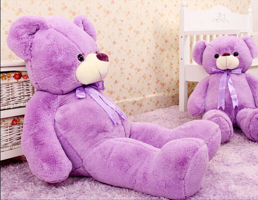 Jumbo Gevulde Dierlijke het Speelgoed Grote Grootte van de manier Purpere Grote Teddybeer