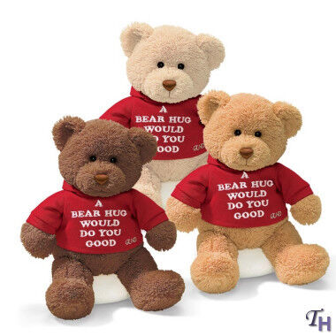 Gepersonaliseerd Pluchespeelgoed Drie Bruine Familieteddybeer met T-shirt