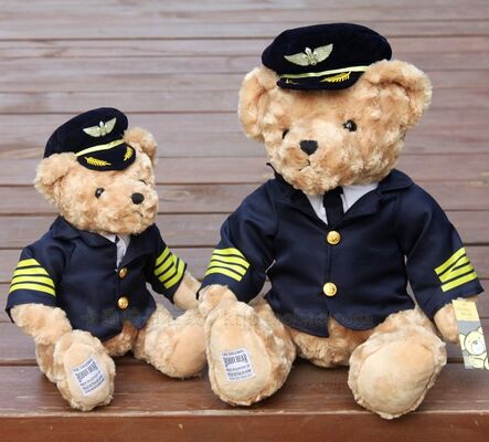 8 de duim vulde Dierlijke Speelgoed Proefteddybeer met Uniformen voor Bevorderingsgiften