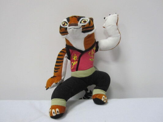 20cm de Leuke van het Speelgoedkungfu van de Beeldverhaalpluche van de de Pandatijgerin Gevulde Dieren Beeldverhaal