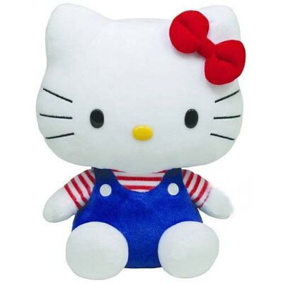 20cm Mooi Oranje Hello Kitty Beeldverhaal Gevuld Pluchespeelgoed voor Inzameling