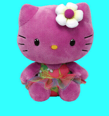 20cm Mooi Oranje Hello Kitty Beeldverhaal Gevuld Pluchespeelgoed voor Inzameling