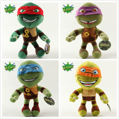 De tienerschildpadden van Mutantninja 2 Beeldverhaal Gevuld Speelgoed van de Jonge geitjespluche 12 duim