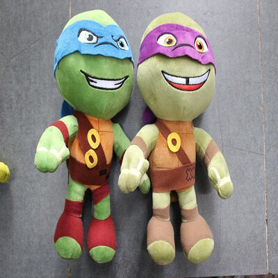 De tienerschildpadden van Mutantninja 2 Beeldverhaal Gevuld Speelgoed van de Jonge geitjespluche 12 duim