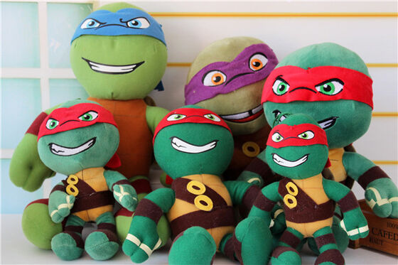 De tienerschildpadden van Mutantninja 2 Beeldverhaal Gevuld Speelgoed van de Jonge geitjespluche 12 duim