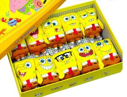 Manierbeeldverhaal SpongeBob 20 Gevuld Speelgoed van de Stijl verschillend uitdrukking Pluche