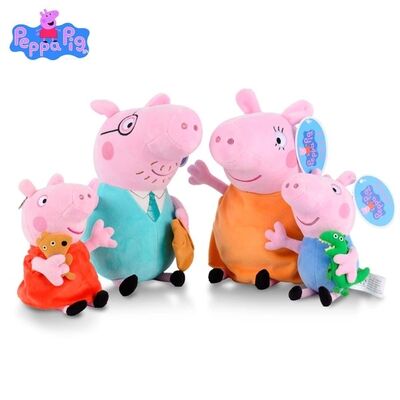 De van het de Dierenbeeldverhaal van Peppa Varken Gevulde van het de Pluchespeelgoed de Bevorderingsgiften