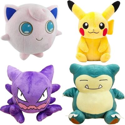De nieuwe Beeldverhaalkarakters Pokemon vulden Pluchespeelgoed 8inch voor het Stuk speelgoed van de Kraanverkoop Machine