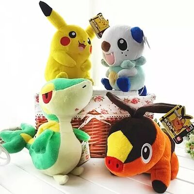 De nieuwe Beeldverhaalkarakters Pokemon vulden Pluchespeelgoed 8inch voor het Stuk speelgoed van de Kraanverkoop Machine