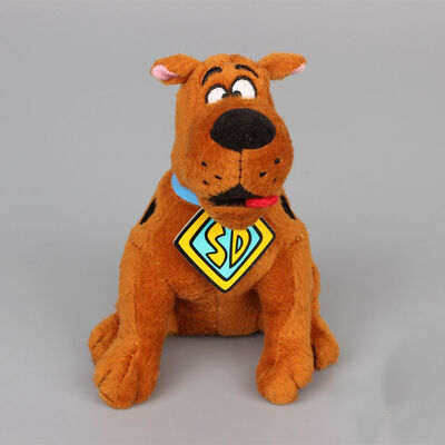 8inch de originele Bruine Zitting van het Speelgoedscooby Doo van de Beeldverhaalpluche stelt Gevuld Dier