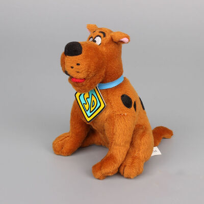 8inch de originele Bruine Zitting van het Speelgoedscooby Doo van de Beeldverhaalpluche stelt Gevuld Dier