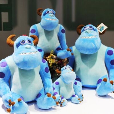 Gevuld van het Cijferkinderen van de Monsters Universitair Actie de Pluchespeelgoed