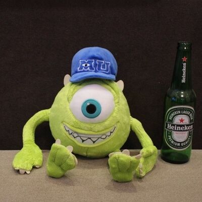 De gevulde Inzameling van de Monsters Universitaire Mike Wazowski Action Figure For van het Pluchespeelgoed