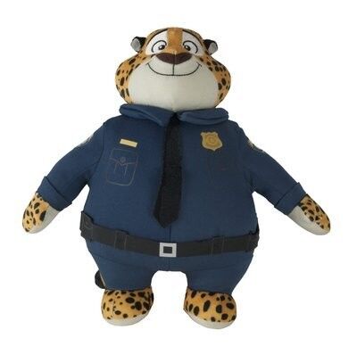 Disney-Speelgoed van de het Beeldverhaalpluche van Beeldverhaalkarakters het Zootopia Gevulde 9 duim