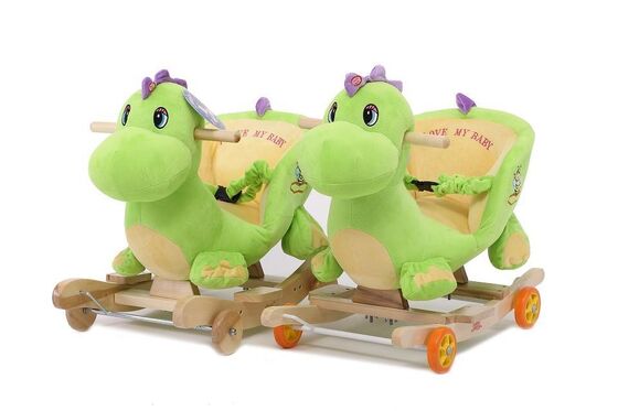Baby die het Dierlijke Speelgoed van de Stoel Leuke Baby Weinig schommelt Doll van de Meerminpluche