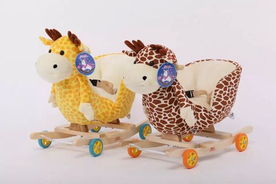 Baby die het Dierlijke Speelgoed van de Stoel Leuke Baby Weinig schommelt Doll van de Meerminpluche