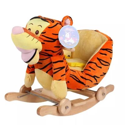Baby die het Dierlijke Speelgoed van de Stoel Leuke Baby Weinig schommelt Doll van de Meerminpluche