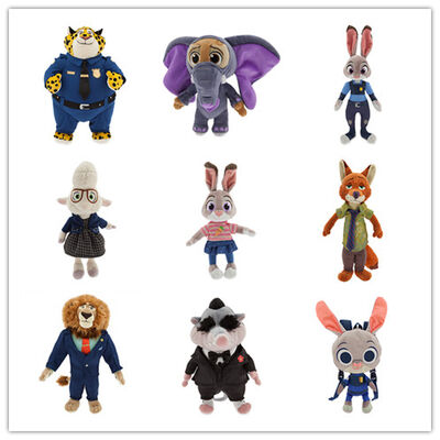 Disney-Speelgoed van de het Beeldverhaalpluche van Beeldverhaalkarakters het Zootopia Gevulde 9 duim