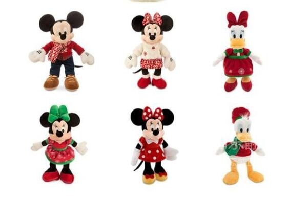 Het purpere en Rode Originele Purpere Minnie Mouse Super Zachte Materiaal van Disney