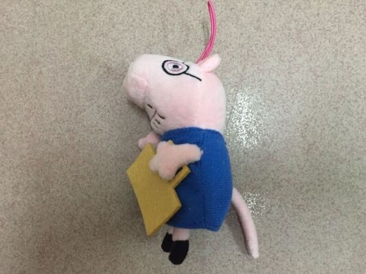 De Pluchestuk speelgoed van het Peppavarken Keychain Gevuld Speelgoed voor Bevorderingsgiften