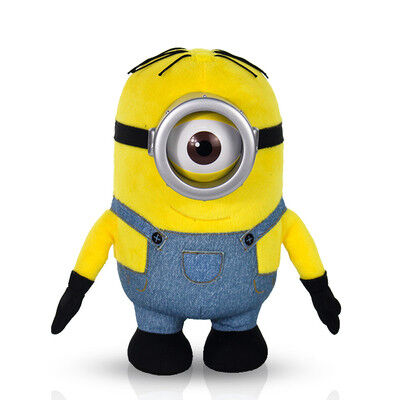 Verachtelijk me 3 van het het oogbeeldverhaal van Minions 3D de Pluchespeelgoed Gele 22cm