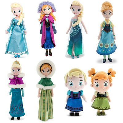 Het bevroren Ana en van Elsa Disney Zachte Beeldverhaal van het Pluchespeelgoed vulde Doll 20 duim