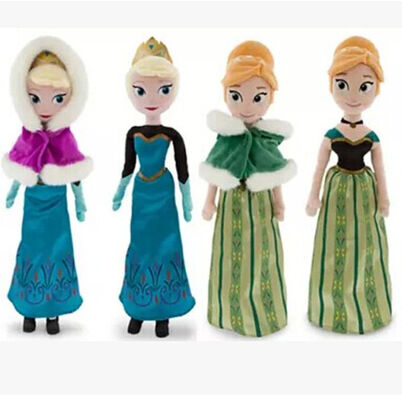 Het bevroren Ana en van Elsa Disney Zachte Beeldverhaal van het Pluchespeelgoed vulde Doll 20 duim