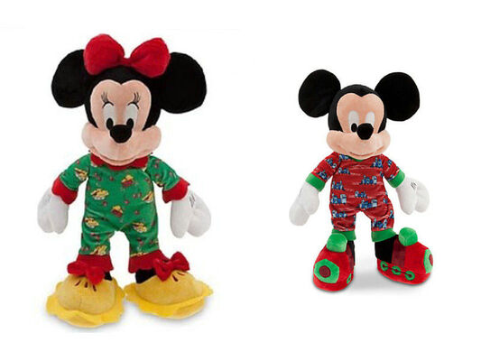 Het de Pluchespeelgoed Mickey Mouse van douanedisney met Nachtkleding vulde 40cm