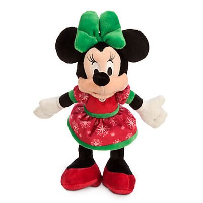 Disney-Kerstmis Rood en Groen Mickey Mouse en Minnie Mouse