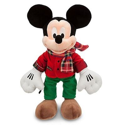 van het Geruite Schots wollen stofkerstmis van 12 de Pluchespeelgoed van duimdisney de Grote Manier van Mickey