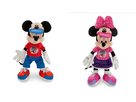 Manier Originele Sport Mickey Mouse en de Pluchespeelgoed van Minnie Mouse Disney 12 duim
