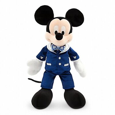 Disneyland de Pluche Mickey Mouse en Minnie Mouse van de Diamantviering