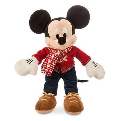 Van het de Pluchespeelgoed van manierdisney Kerstmis Mickey en Minnie Mouse 40cm
