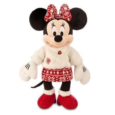 Van het de Pluchespeelgoed van manierdisney Kerstmis Mickey en Minnie Mouse 40cm
