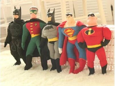 EN71 van het Speelgoedbatman van de beeldverhaalpluche van de het Staalsuperman de Wrekers van de de Rechtvaardigheidsliga