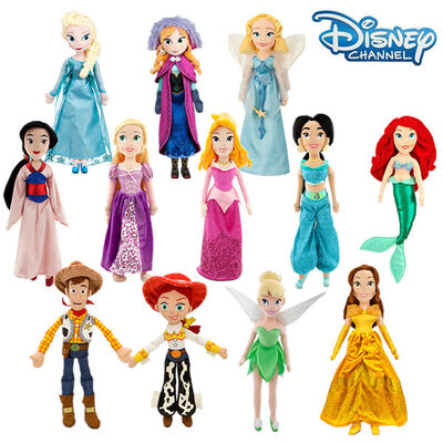 50cm Origineel Disney Gevuld de Pluchespeelgoed van de Prinsesfamilie Beeldverhaal