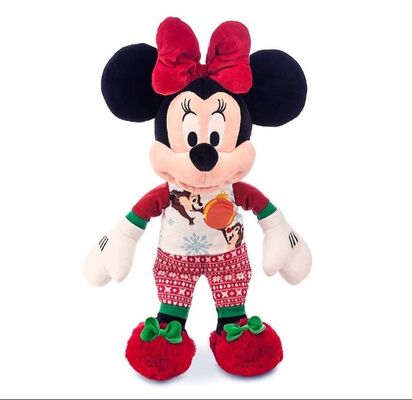 Van het de Pluchespeelgoed van manier Leuke Disney Kerstmis Mickey en Minnie Mouse 40cm Hoogte