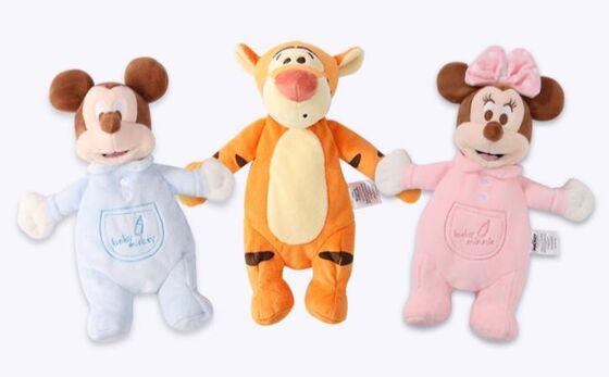 Speelgoed van de de Babypluche van de hondaap het Leuke met Uitsteeksel Gevuld Bruin Dierenroze