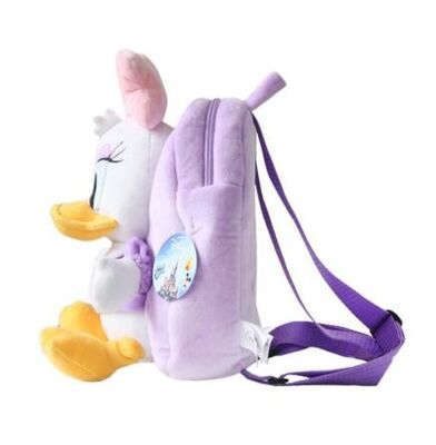 De purpere Schooltas van Disney Daisy Plush, Gepersonaliseerde Rugzakken met Embleemdruk