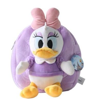 De purpere Schooltas van Disney Daisy Plush, Gepersonaliseerde Rugzakken met Embleemdruk