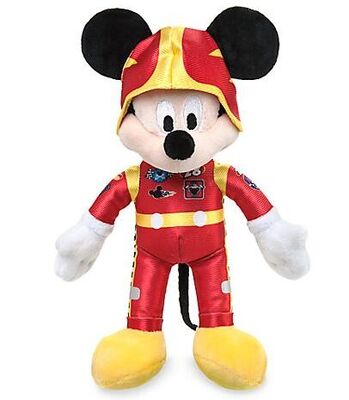 30cm van de Open tweepersoonsautoraceauto's van Manierdisney van de de Auto'smickey muis de Pluchedoll/Disney Gevulde Dieren