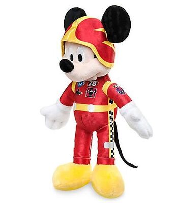 30cm van de Open tweepersoonsautoraceauto's van Manierdisney van de de Auto'smickey muis de Pluchedoll/Disney Gevulde Dieren