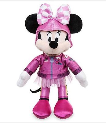 De Pluchespeelgoed van manierdisney, Roze van de Open tweepersoonsautoraceauto's van Mickey muisdisney Gevuld Dier 30cm Auto's