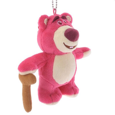 3 Lotso Huggin draagt Disney-Pluchedieren 13cm Keychian voor Rugzak
