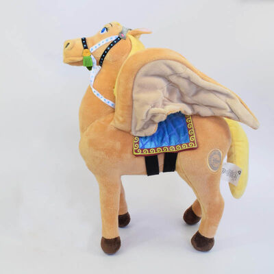Disney-van het de Saffraan16inch Pegasus Paard van het Pluchespeelgoed het Eerste Gevulde Dierlijke Speelgoed Pluche