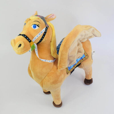 Disney-van het de Saffraan16inch Pegasus Paard van het Pluchespeelgoed het Eerste Gevulde Dierlijke Speelgoed Pluche