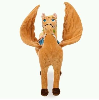 Disney-van het de Saffraan16inch Pegasus Paard van het Pluchespeelgoed het Eerste Gevulde Dierlijke Speelgoed Pluche